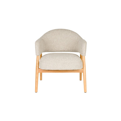 White Label Living Fauteuil Indy Beige - KwaliteitWonen.nl