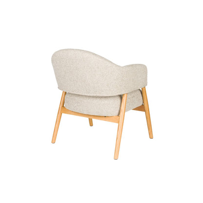 White Label Living Fauteuil Indy Beige - KwaliteitWonen.nl