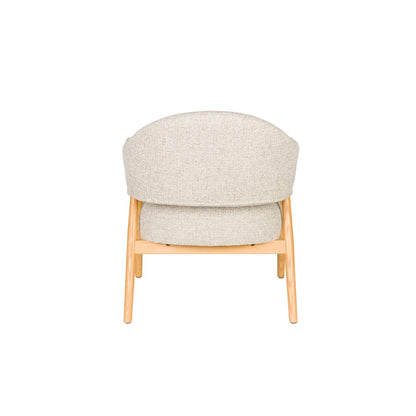 White Label Living Fauteuil Indy Beige - KwaliteitWonen.nl