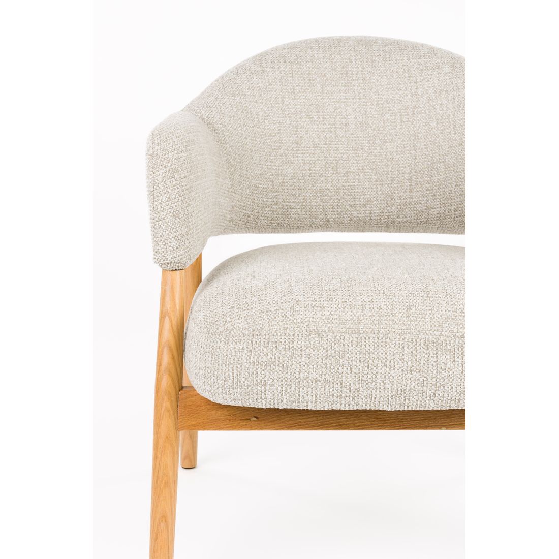 White Label Living Fauteuil Indy Beige - KwaliteitWonen.nl