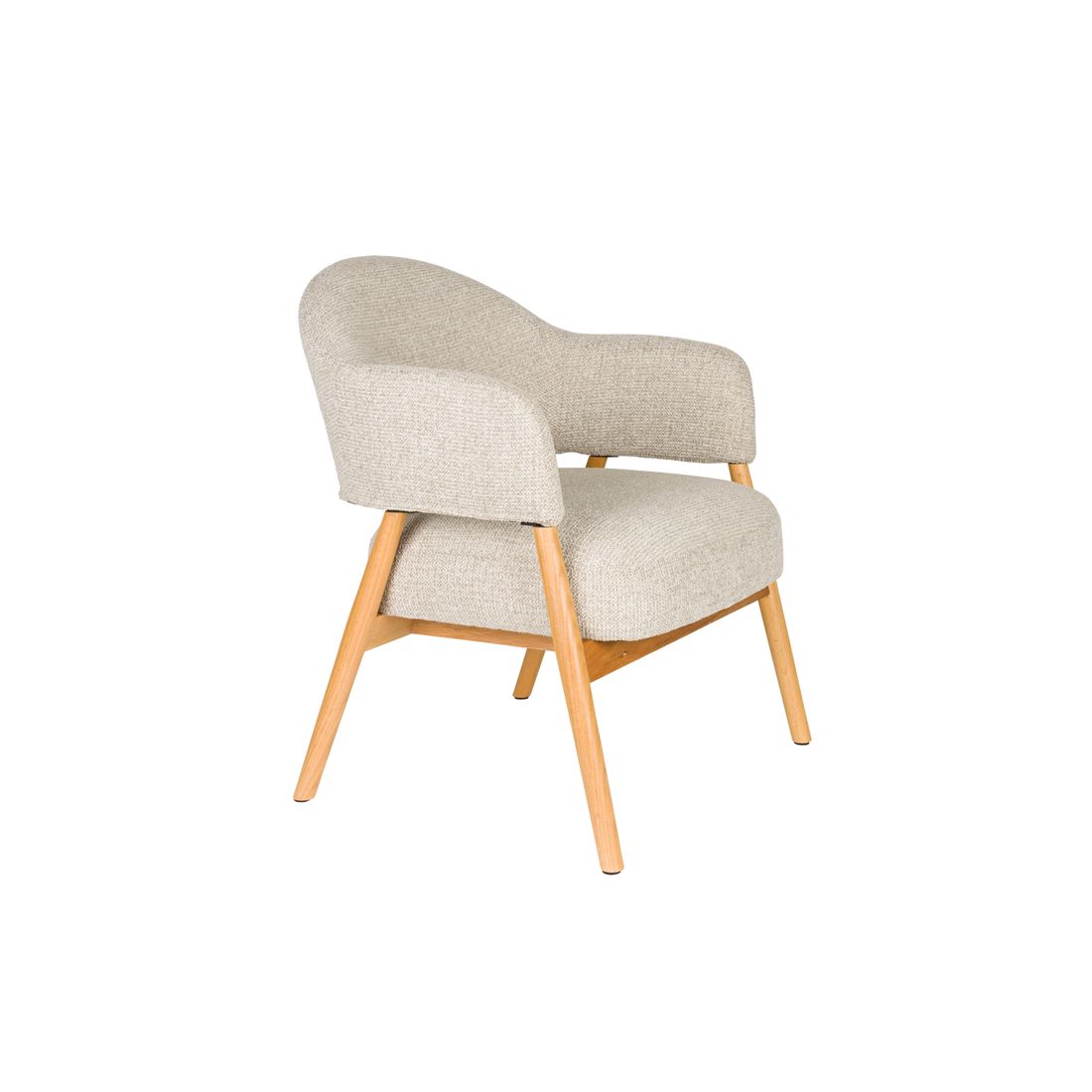 White Label Living Fauteuil Indy Beige - KwaliteitWonen.nl