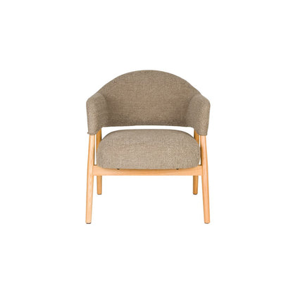 White Label Living Fauteuil Indy Bruin - KwaliteitWonen.nl
