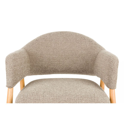 White Label Living Fauteuil Indy Bruin - KwaliteitWonen.nl