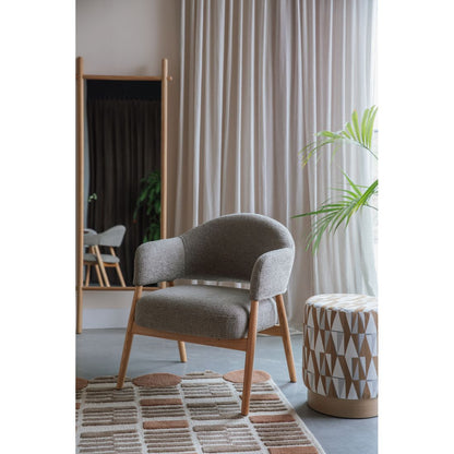 White Label Living Fauteuil Indy Bruin - KwaliteitWonen.nl