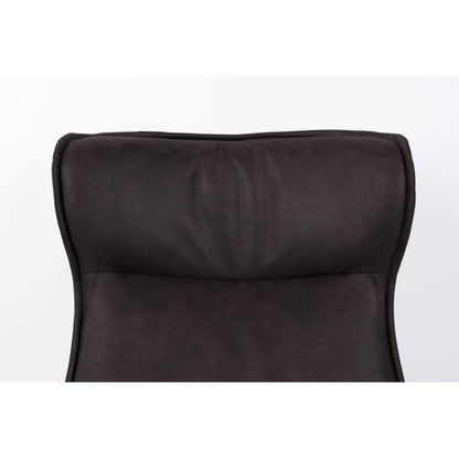 White Label Living Fauteuil John Antraciet - KwaliteitWonen.nl