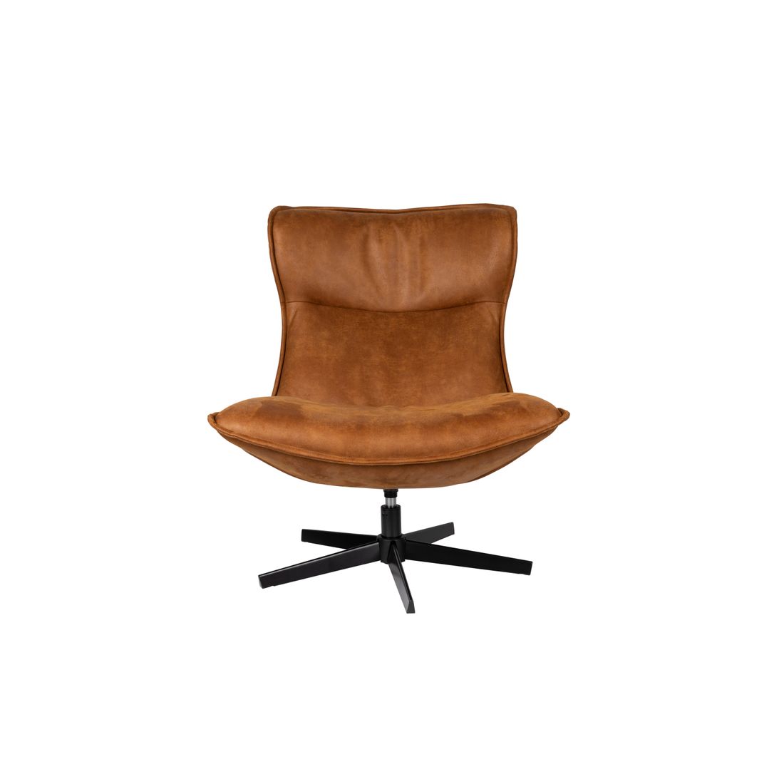 White Label Living Fauteuil John Cognac - KwaliteitWonen.nl