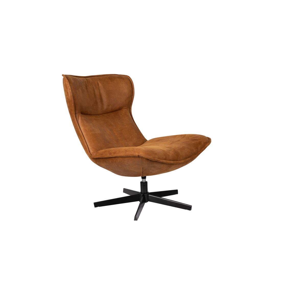 White Label Living Fauteuil John Cognac - KwaliteitWonen.nl