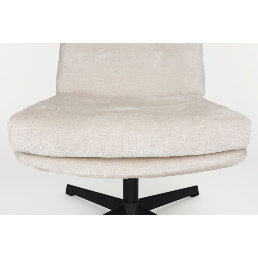White Label Living Fauteuil Kai Wit - KwaliteitWonen.nl