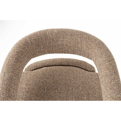 White Label Living Fauteuil Nova Brown - KwaliteitWonen.nl