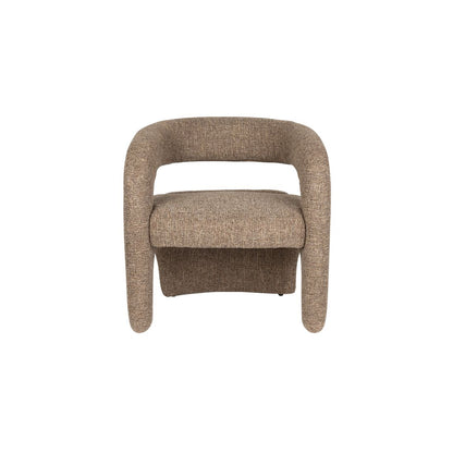 White Label Living Fauteuil Nova Brown - KwaliteitWonen.nl