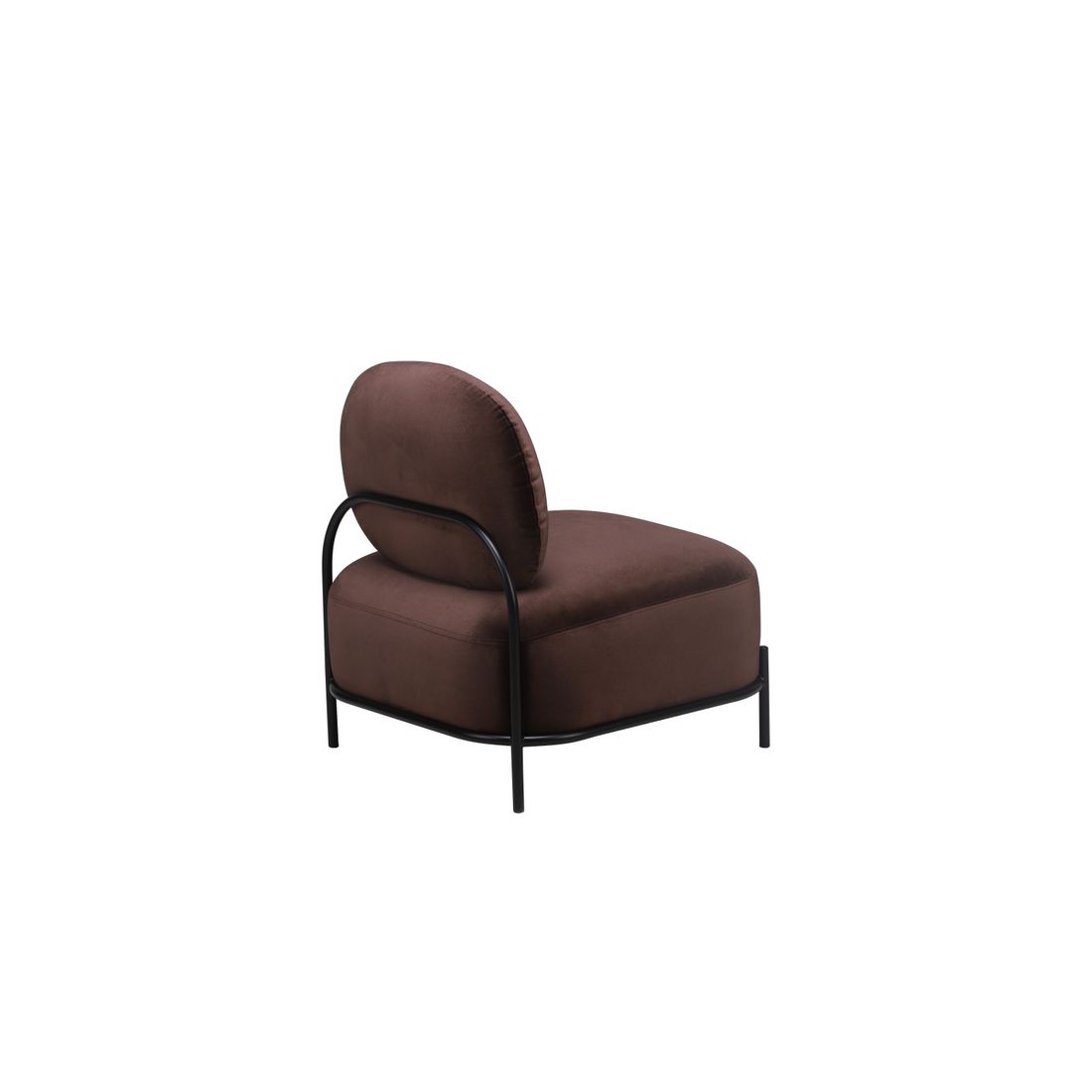 White Label Living Fauteuil Polly Bruin - KwaliteitWonen.nl