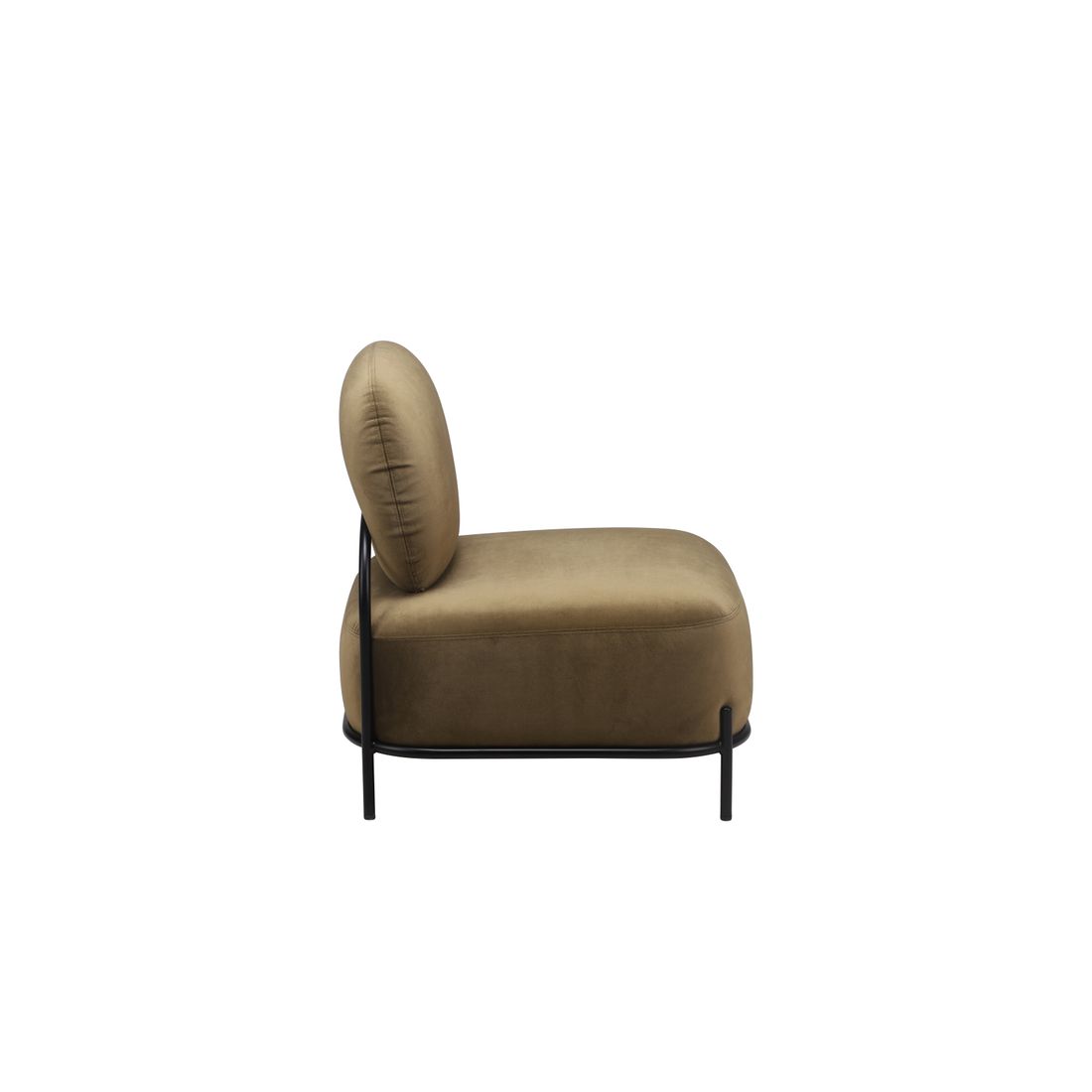 White Label Living Fauteuil Polly Groen - KwaliteitWonen.nl