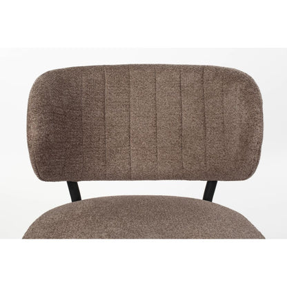 White Label Living Fauteuil Sanne Bruin - KwaliteitWonen.nl