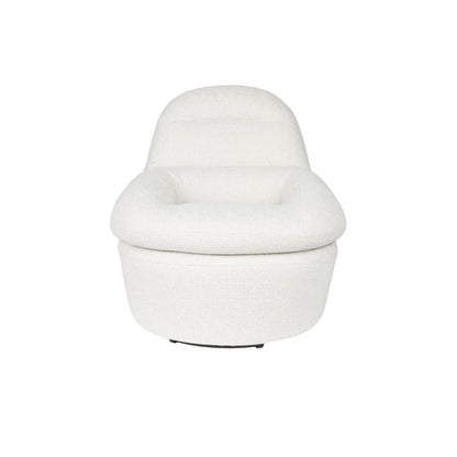 White Label Living Fauteuil Velvoro Wit - KwaliteitWonen.nl