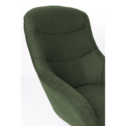 White Label Living Fauteuil Yuki Groen - KwaliteitWonen.nl