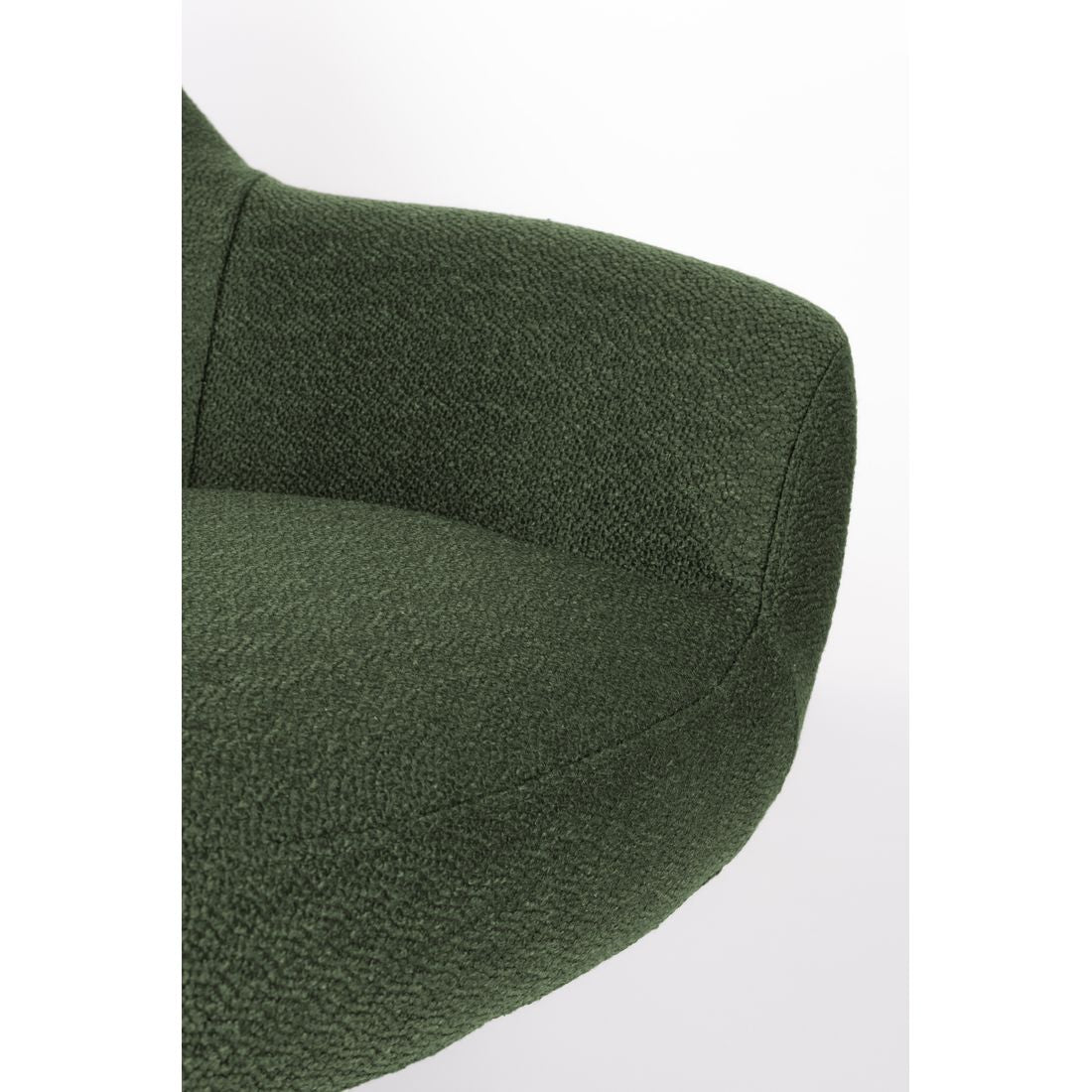 White Label Living Fauteuil Yuki Groen - KwaliteitWonen.nl