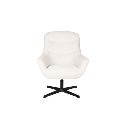 White Label Living Fauteuil Yuki Wit - KwaliteitWonen.nl
