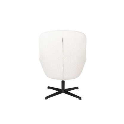 White Label Living Fauteuil Yuki Wit - KwaliteitWonen.nl