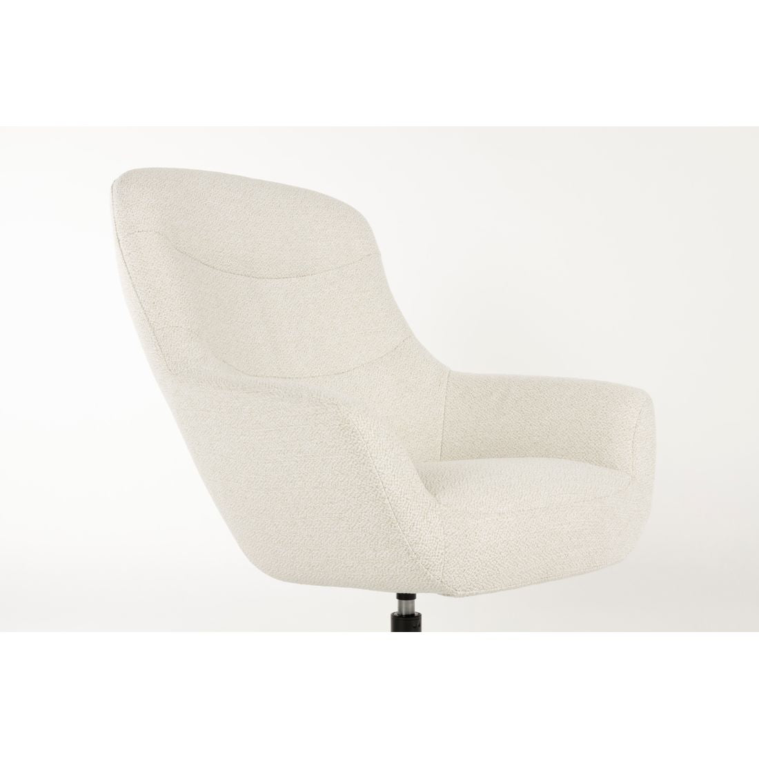 White Label Living Fauteuil Yuki Wit - KwaliteitWonen.nl