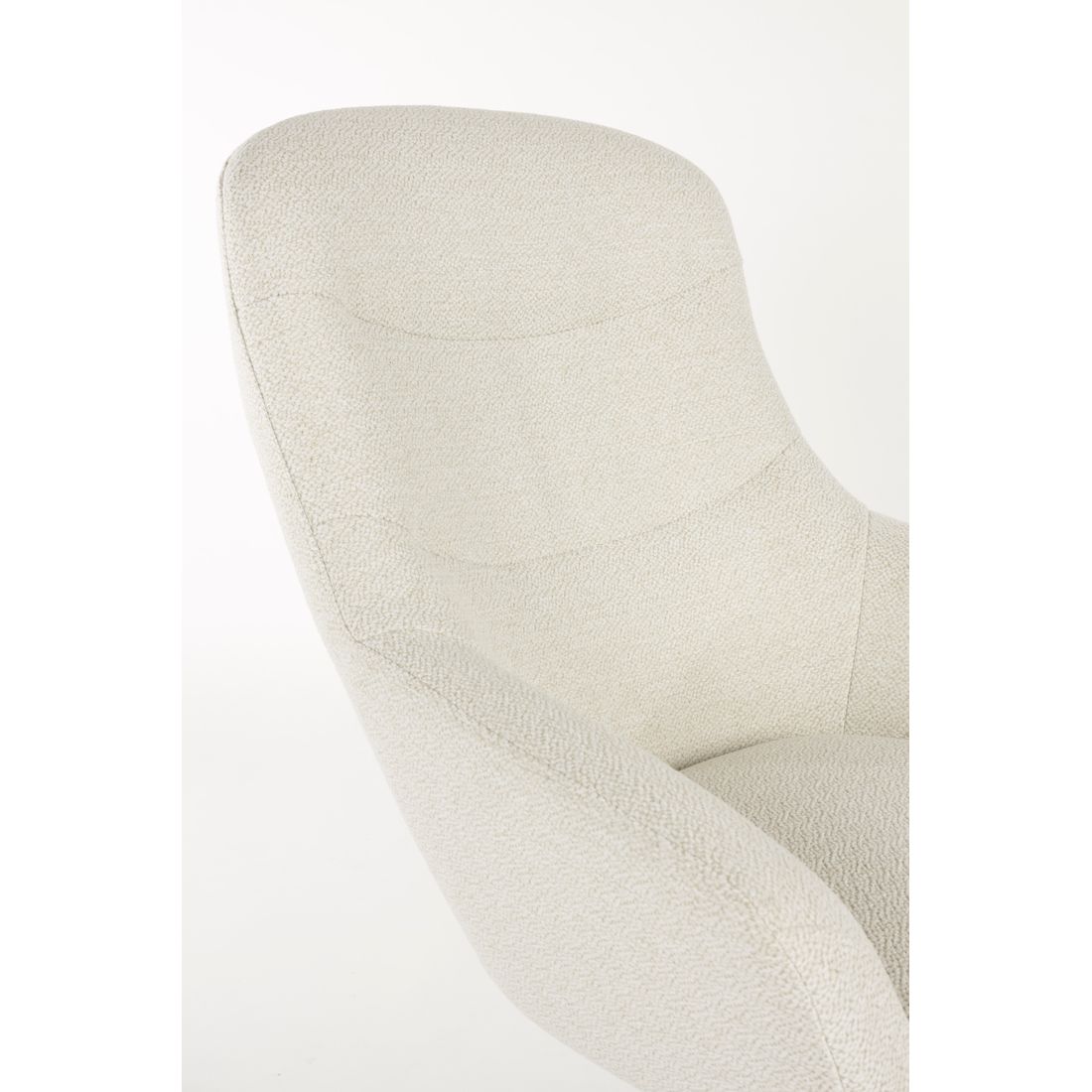 White Label Living Fauteuil Yuki Wit - KwaliteitWonen.nl