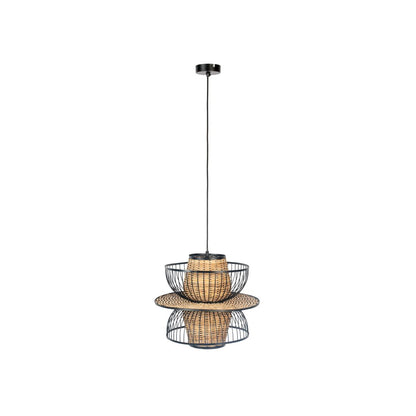 White Label Living Hanglamp Carmen Rotan L - KwaliteitWonen.nl