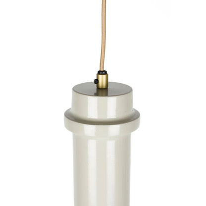 White Label Living Hanglamp Duct Grijs L - KwaliteitWonen.nl