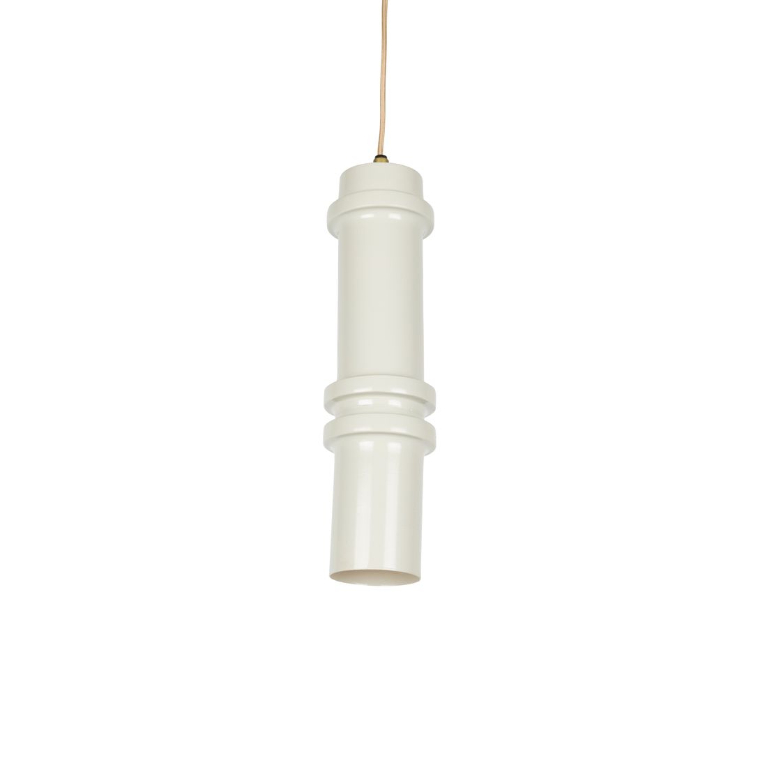 White Label Living Hanglamp Duct Grijs L - KwaliteitWonen.nl
