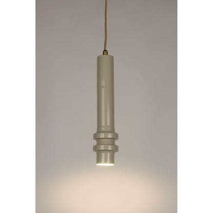 White Label Living Hanglamp Duct Grijs M - KwaliteitWonen.nl