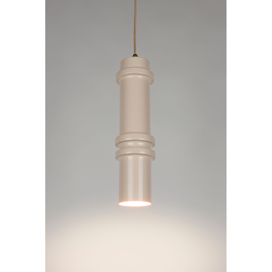 White Label Living Hanglamp Duct Roze L - KwaliteitWonen.nl