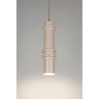 White Label Living Hanglamp Duct Roze L - KwaliteitWonen.nl