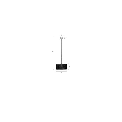 White Label Living Hanglamp Isla Bamboo S - KwaliteitWonen.nl