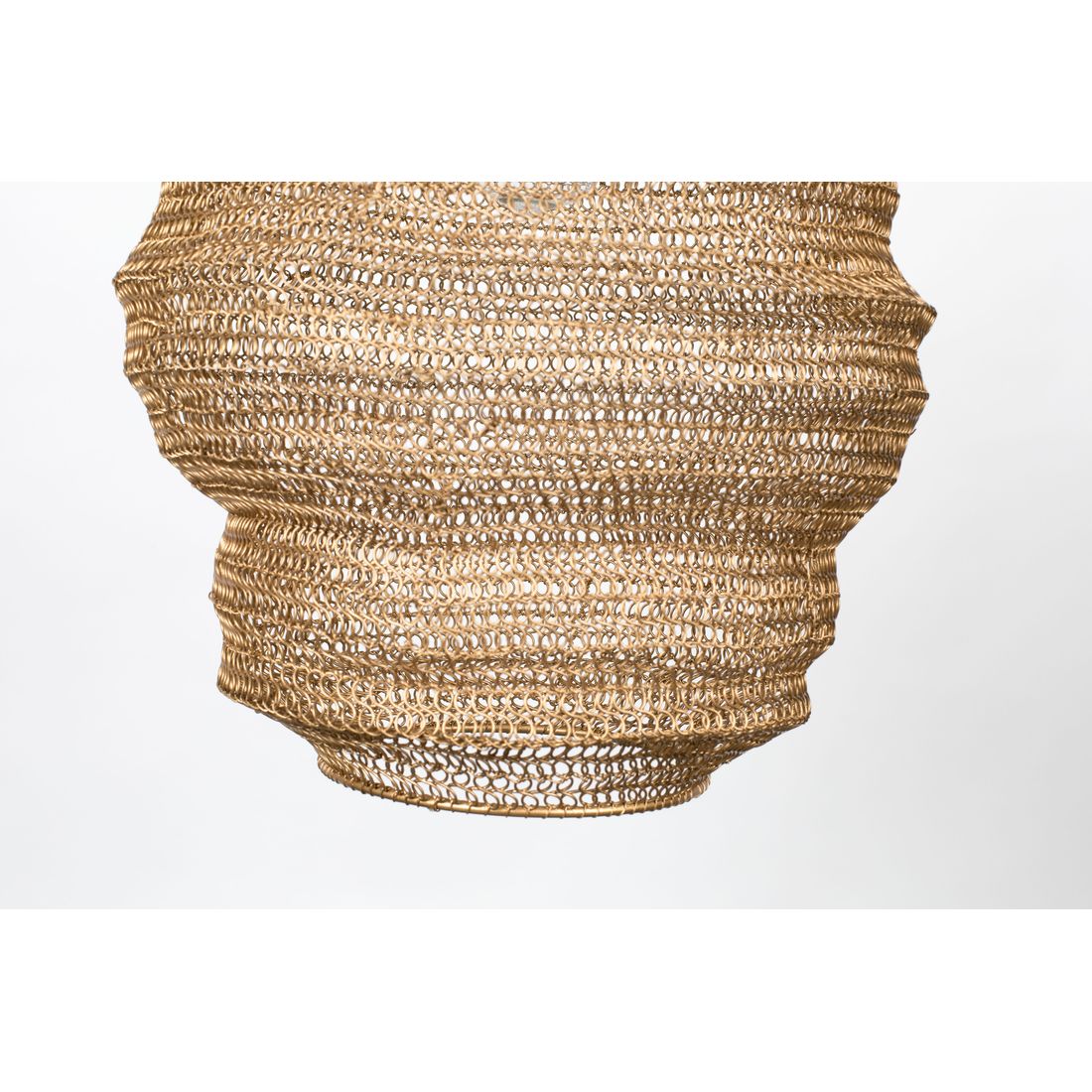 White Label Living Hanglamp Lena Messing L - KwaliteitWonen.nl