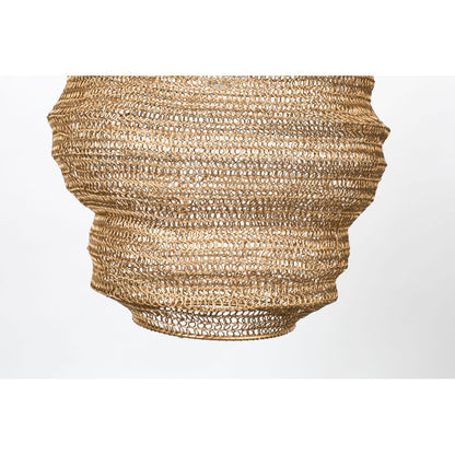 White Label Living Hanglamp Lena Messing L - KwaliteitWonen.nl
