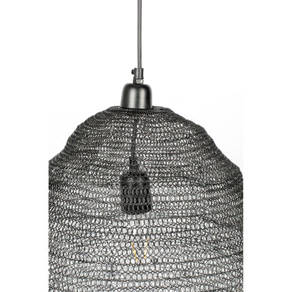 White Label Living Hanglamp Lena Zwart L - KwaliteitWonen.nl