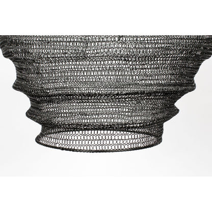 White Label Living Hanglamp Lena Zwart L - KwaliteitWonen.nl