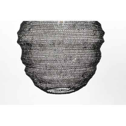 White Label Living Hanglamp Lena Zwart M - KwaliteitWonen.nl