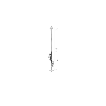 White Label Living Hanglamp Monica Wit - KwaliteitWonen.nl