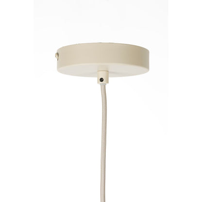 White Label Living Hanglamp Wubbo Beige - KwaliteitWonen.nl