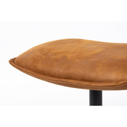 White Label Living Hocker John Cognac - KwaliteitWonen.nl