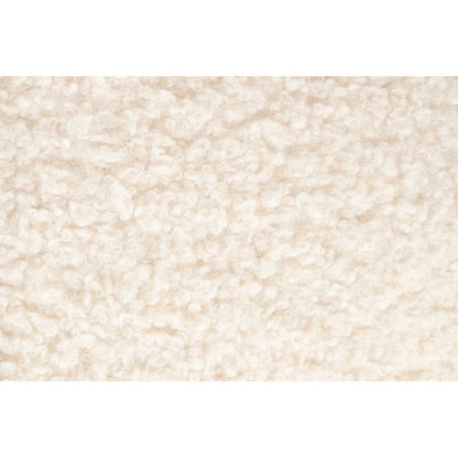White Label Living Hocker Noxx Teddy Wit - KwaliteitWonen.nl