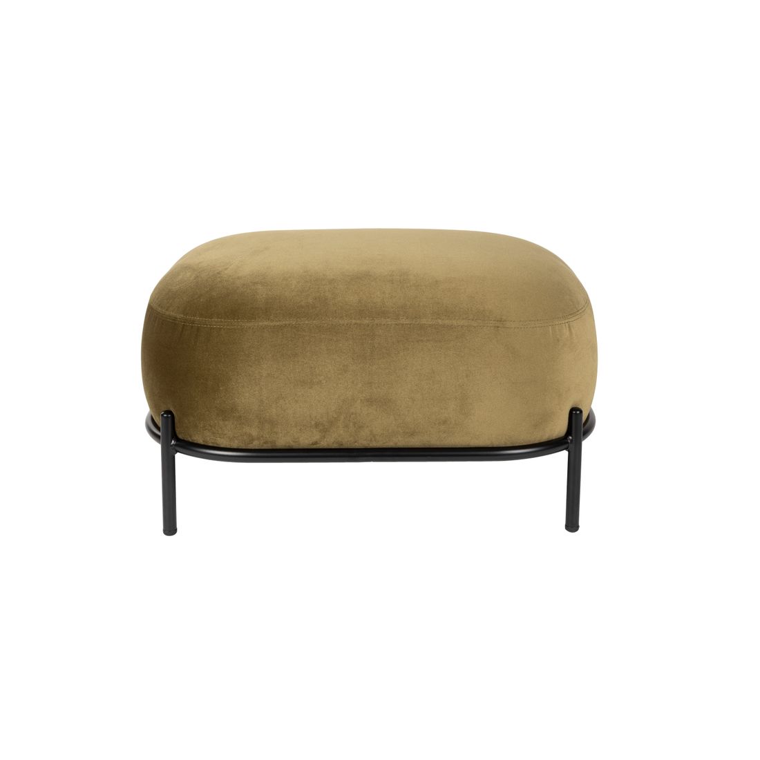 White Label Living Hocker Polly Groen - KwaliteitWonen.nl