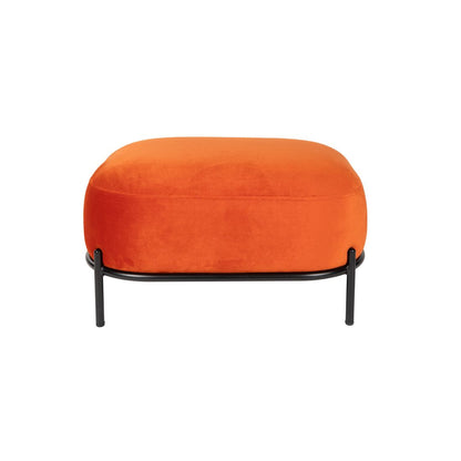 White Label Living Hocker Polly Oranje - KwaliteitWonen.nl