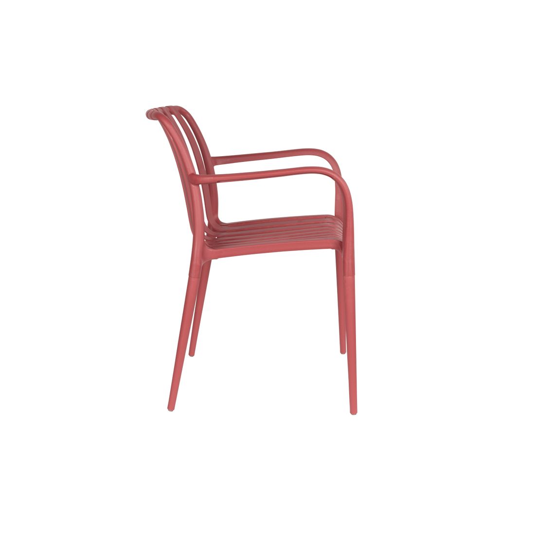 White Label Living Outdoor Chair Amae Red - KwaliteitWonen.nl