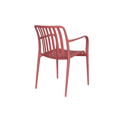 White Label Living Outdoor Chair Amae Red - KwaliteitWonen.nl