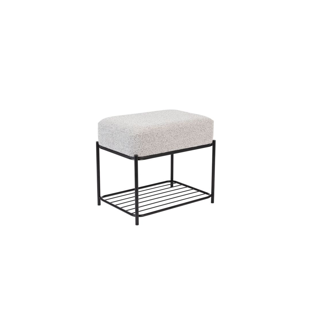 White Label Living Poef Milou Rectangular - KwaliteitWonen.nl