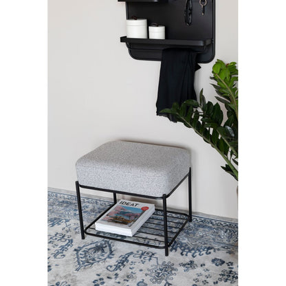 White Label Living Poef Milou Rectangular - KwaliteitWonen.nl