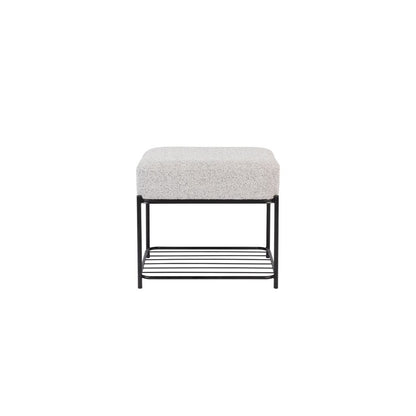 White Label Living Poef Milou Rectangular - KwaliteitWonen.nl