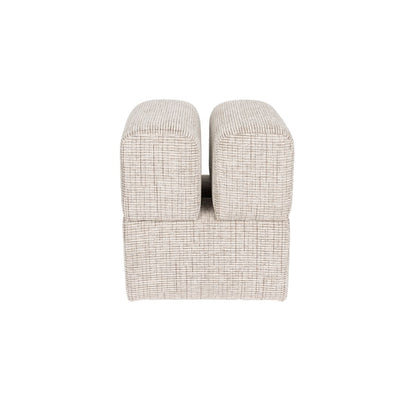 White Label Living Poef Staple Beige - KwaliteitWonen.nl