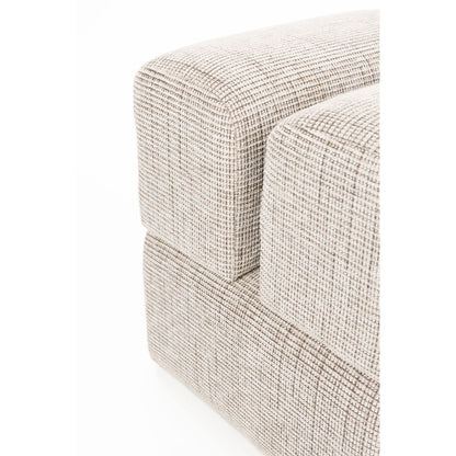 White Label Living Poef Staple Beige - KwaliteitWonen.nl