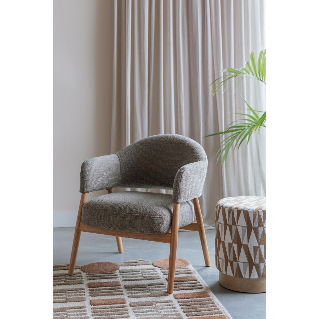 White Label Living Poef Ziggy - KwaliteitWonen.nl
